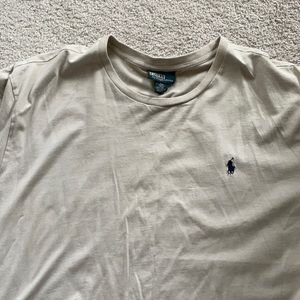 Polo by Ralph Lauren Beige Tee  XXl